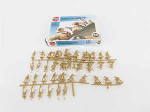 1:72 Scale Airfix 01711 Africa Corp Unpainted Figures/People 48 Pieces