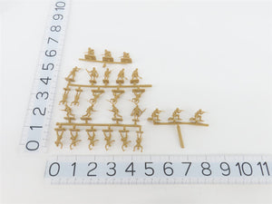1:72 Scale Airfix 01711 Africa Corp Unpainted Figures/People 48 Pieces