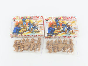 LOT of 2 1:72 Red Box RB72016 US Marines Boxer Rebellion 1900 Figures/People
