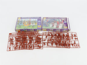 LOT of 2 1:72 Zvezda Samurai Army-Infantry & Warriors-Cavalry Figures/People