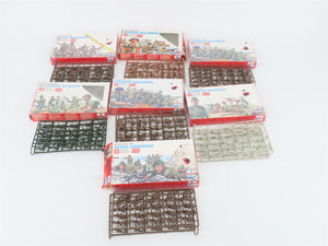 LOT of 7 1:72 ESCI Ertl WWII French, British, Japanese, & US Soldiers Figures