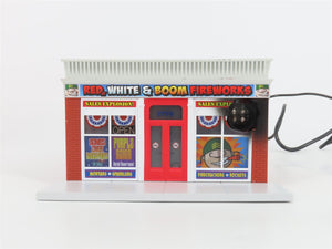 O Scale Lionel 2129030 Sgt. Stumpy's Red White & Boom Building w/Lights