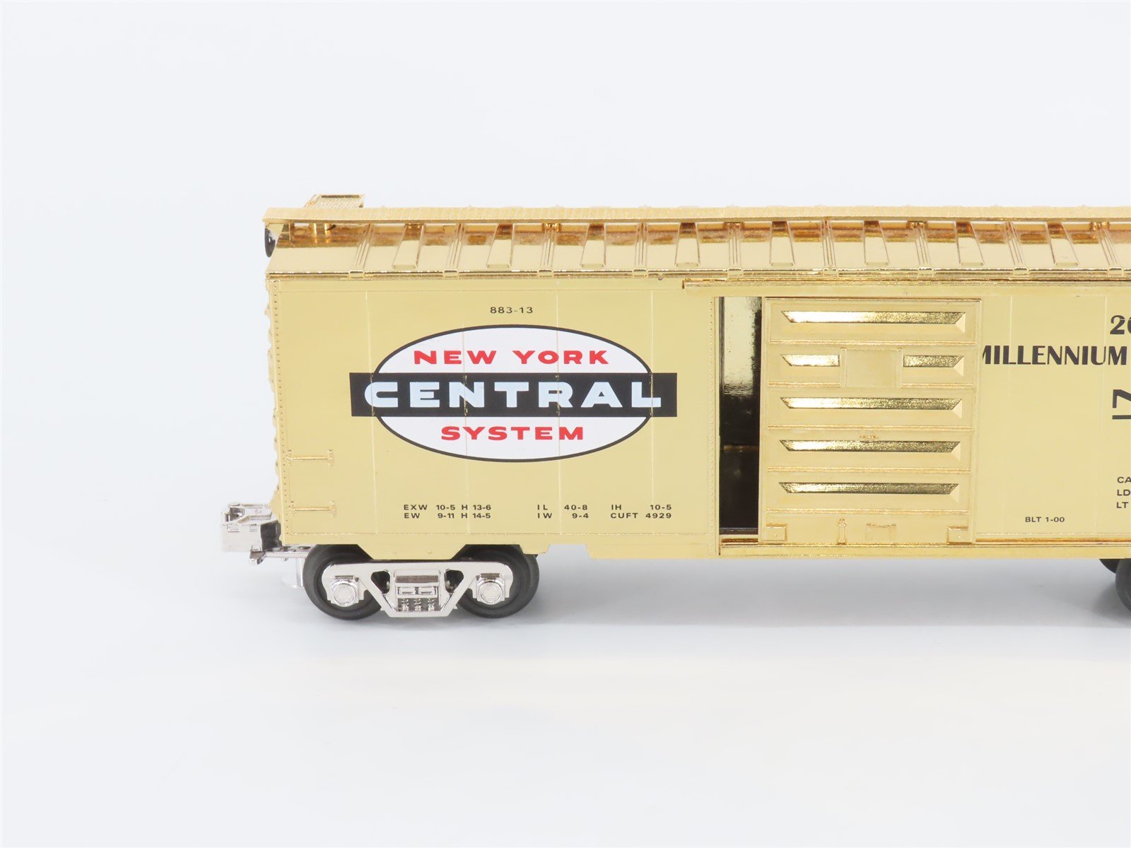 O Gauge 3-Rail Lionel NYC New York Central Gold Anniversary 40' Boxcar #4519