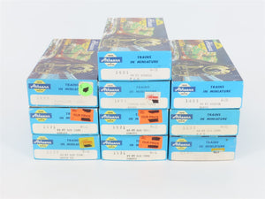 LOT of 10 HO Scale Athearn Kits B&O, ATSF, PFE, Blatz Assorted Freight Cars