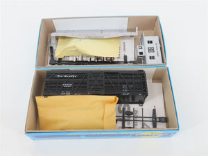 LOT of 10 HO Scale Athearn Kits ATSF, D&RGW, PRR, Koppers Assorted Freight Cars