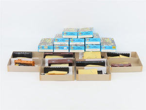 LOT of 10 HO Scale Athearn Kits D&RGW, N&W, SL-SF, & More Assorted Freight Cars