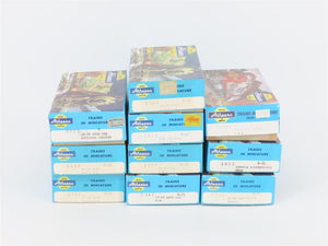 LOT of 10 HO Scale Athearn Kits D&RGW, N&W, SL-SF, & More Assorted Freight Cars