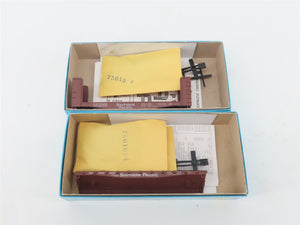 LOT of 10 HO Scale Athearn Kits SP, N&W, ATSF & More Assorted Freight Cars