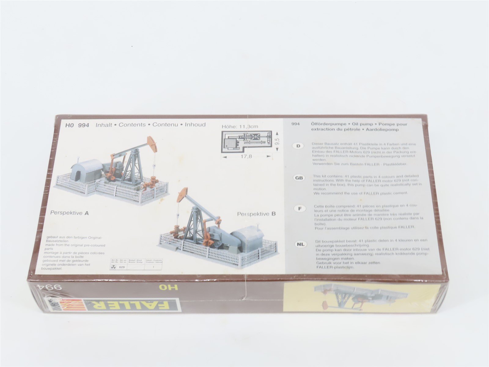 HO 1/87 Scale Faller Kit 994 Oil Pump - SEALED