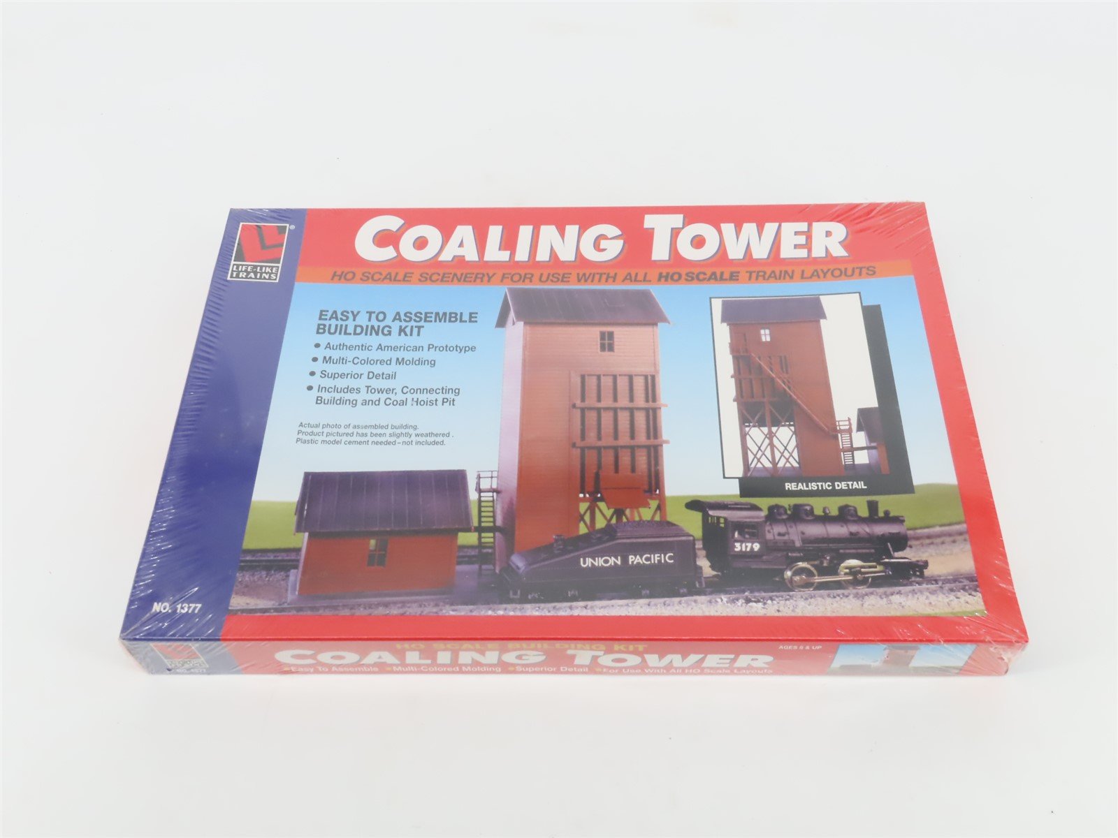 HO 1/87 Scale Life-Like Kit 1377 Coaling Tower - SEALED