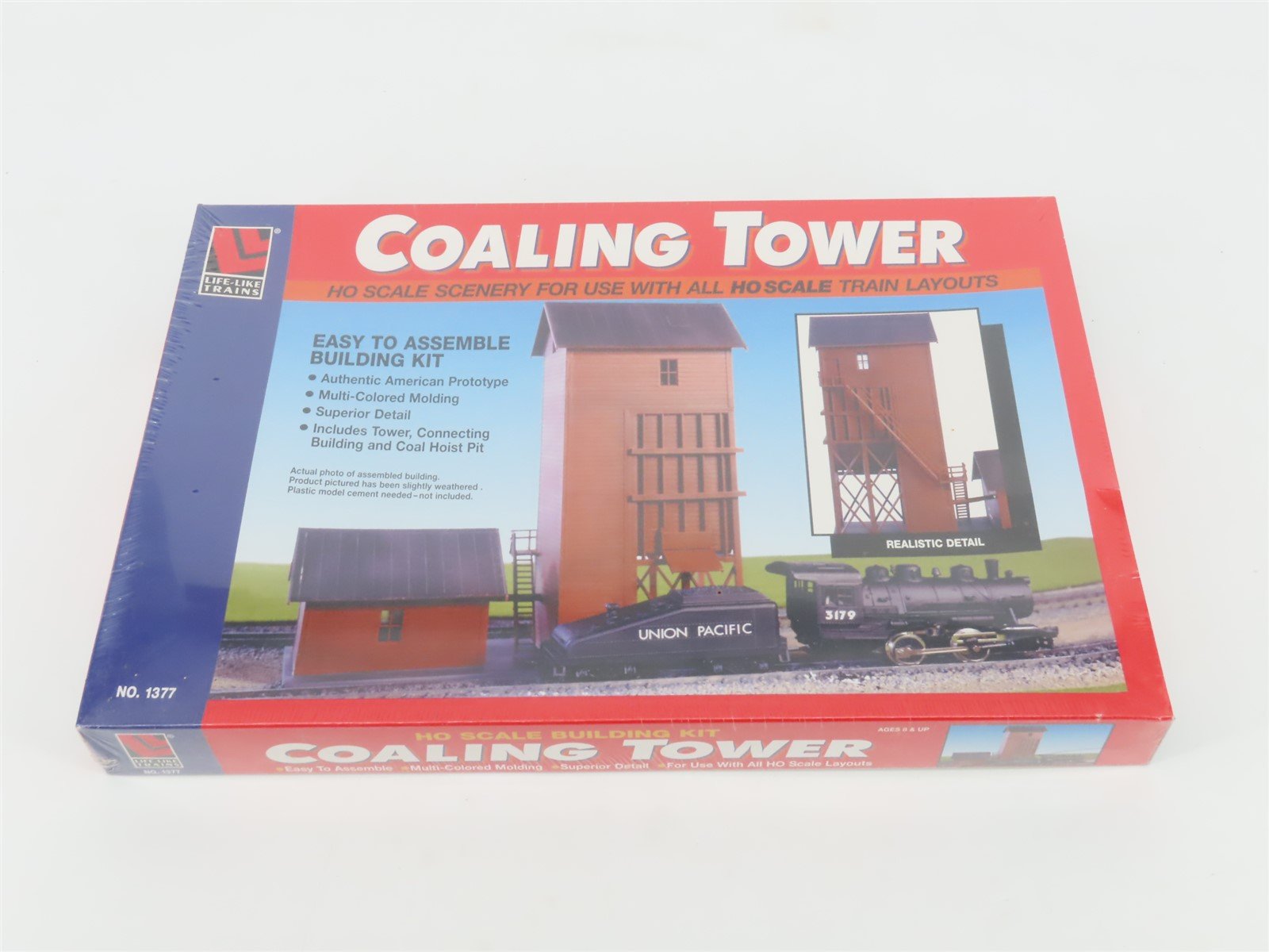HO 1/87 Scale Life-Like Kit 1377 Coaling Tower - SEALED