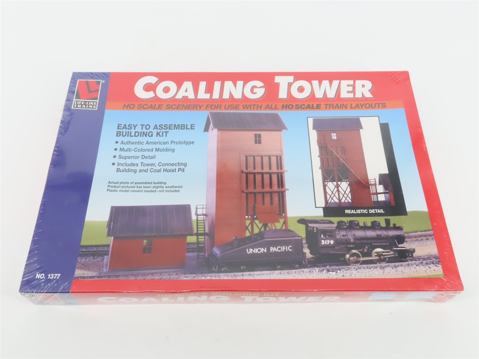 HO 1/87 Scale Life-Like Kit 1377 Coaling Tower - SEALED