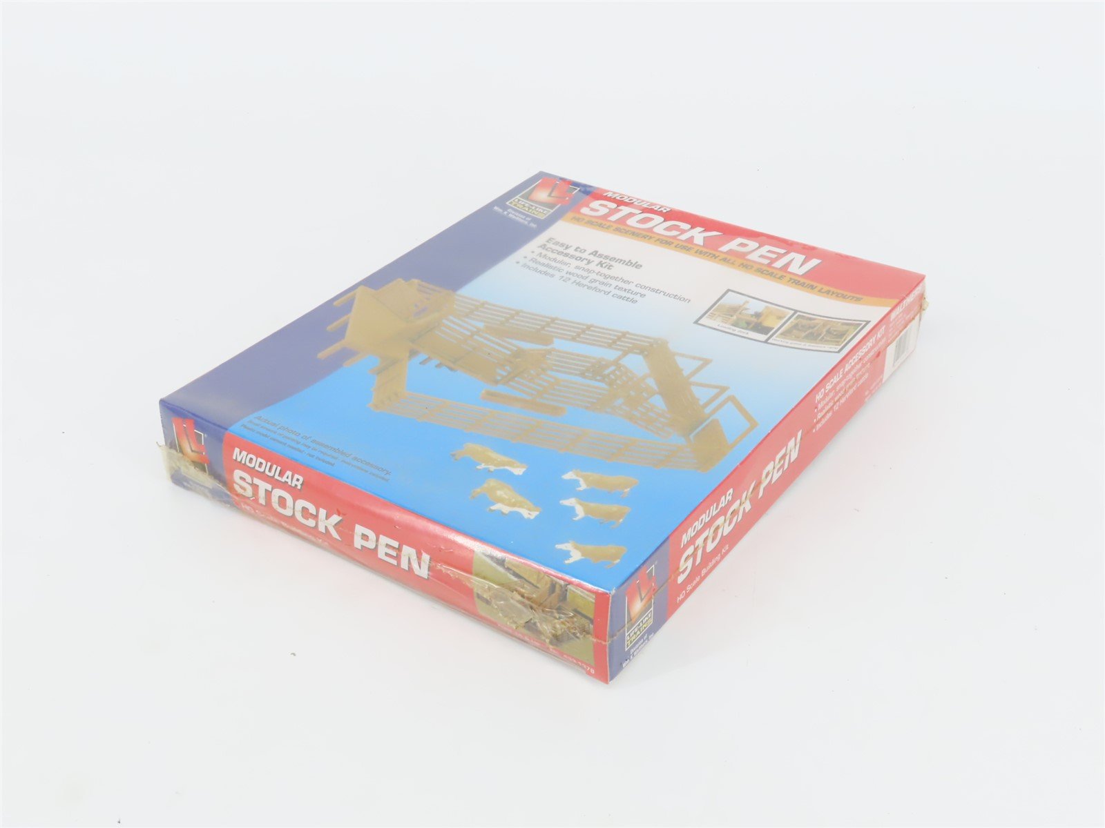 HO 1/87 Scale Life-Like/Walthers Kit 433-1378 Stock Pen - SEALED