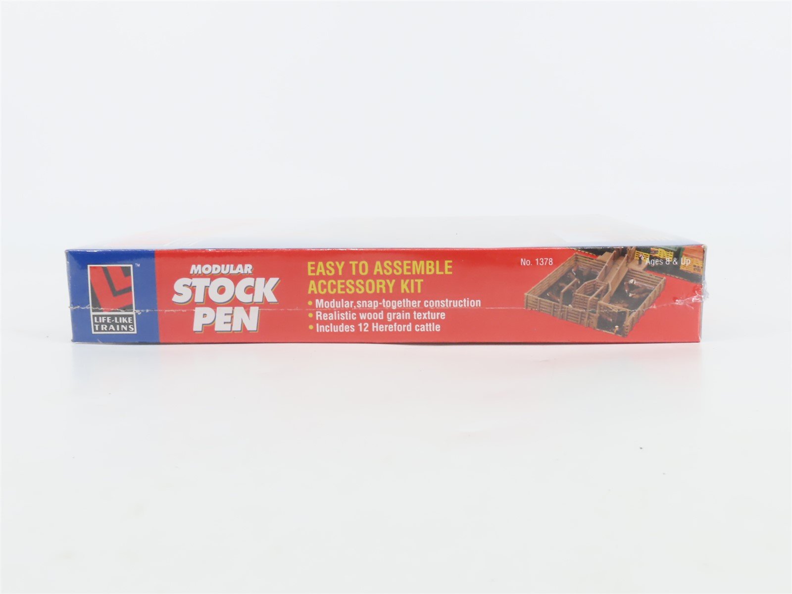 HO 1/87 Scale Life-Like Kit 1378 Modular Stock Pen - SEALED