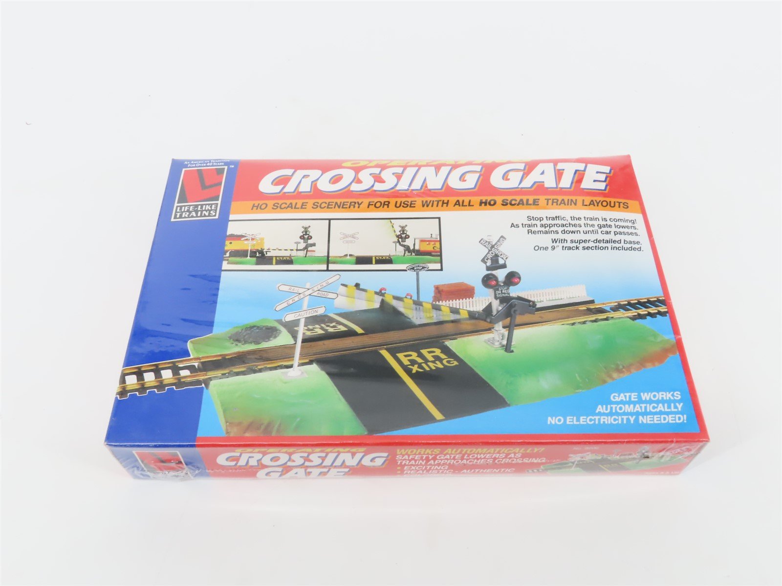 HO 1/87 Scale Life-Like Kit 8209 Operating Crossing Gate - SEALED