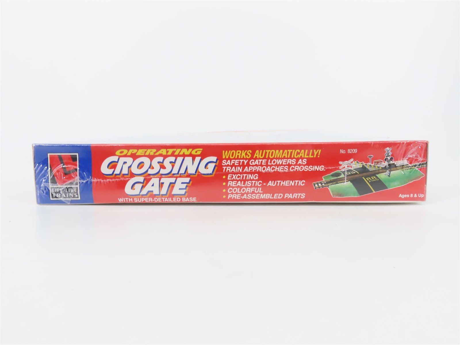 HO 1/87 Scale Life-Like Kit 8209 Operating Crossing Gate - SEALED