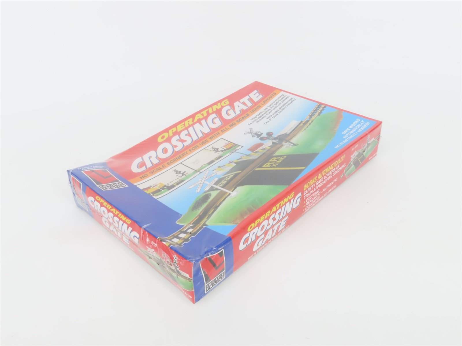 HO 1/87 Scale Life-Like Kit 8209 Operating Crossing Gate - SEALED