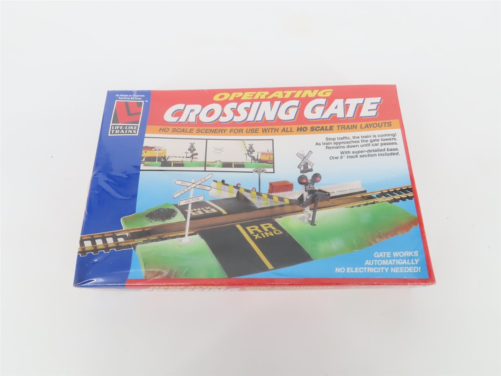 HO 1/87 Scale Life-Like Kit 8209 Operating Crossing Gate - SEALED
