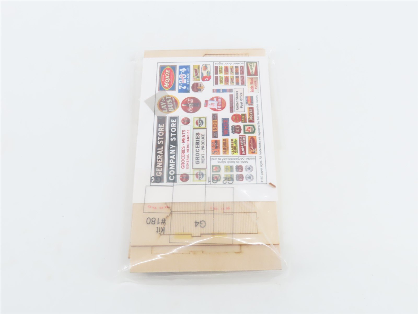 HO 1/87 Scale Blair Line Laser-Cut Kit 180 Blairstown General Store