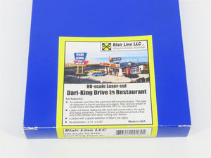 HO 1/87 Scale Blair Line Laser-Cut Kit 182 Dari-King Drive-In Restaurant