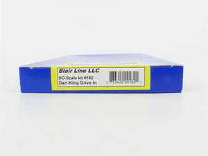 HO 1/87 Scale Blair Line Laser-Cut Kit 182 Dari-King Drive-In Restaurant