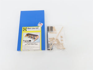 HO 1/87 Scale Blair Line Laser-Cut Kit 167 Open Deck Timber Trestle