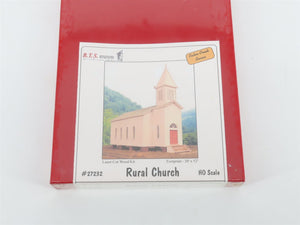 HO Scale B.T.S. Cabin Creek Series Laser-Cut Kit 27232 Rural Church - SEALED