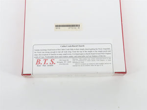 HO Scale B.T.S. Cabin Creek Series Laser-Cut Kit 27232 Rural Church - SEALED