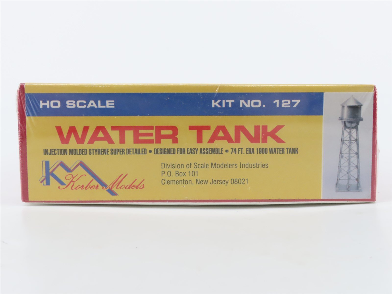 HO 1/87 Scale Korber Models Kit 127 74' Era 1900 Water Tank - SEALED