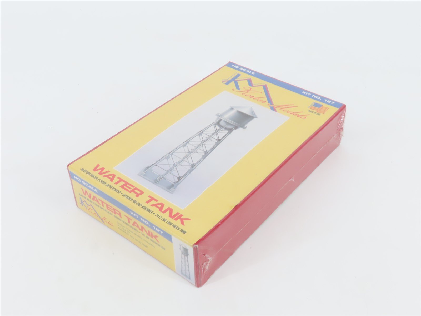 HO 1/87 Scale Korber Models Kit 127 74' Era 1900 Water Tank - SEALED