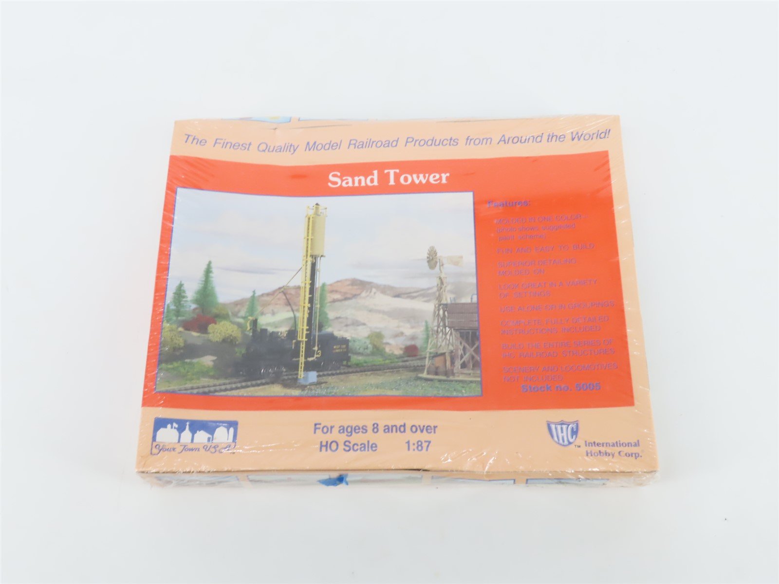HO 1/87 Scale IHC Your Town USA Kit 5005 Sand Tower - SEALED