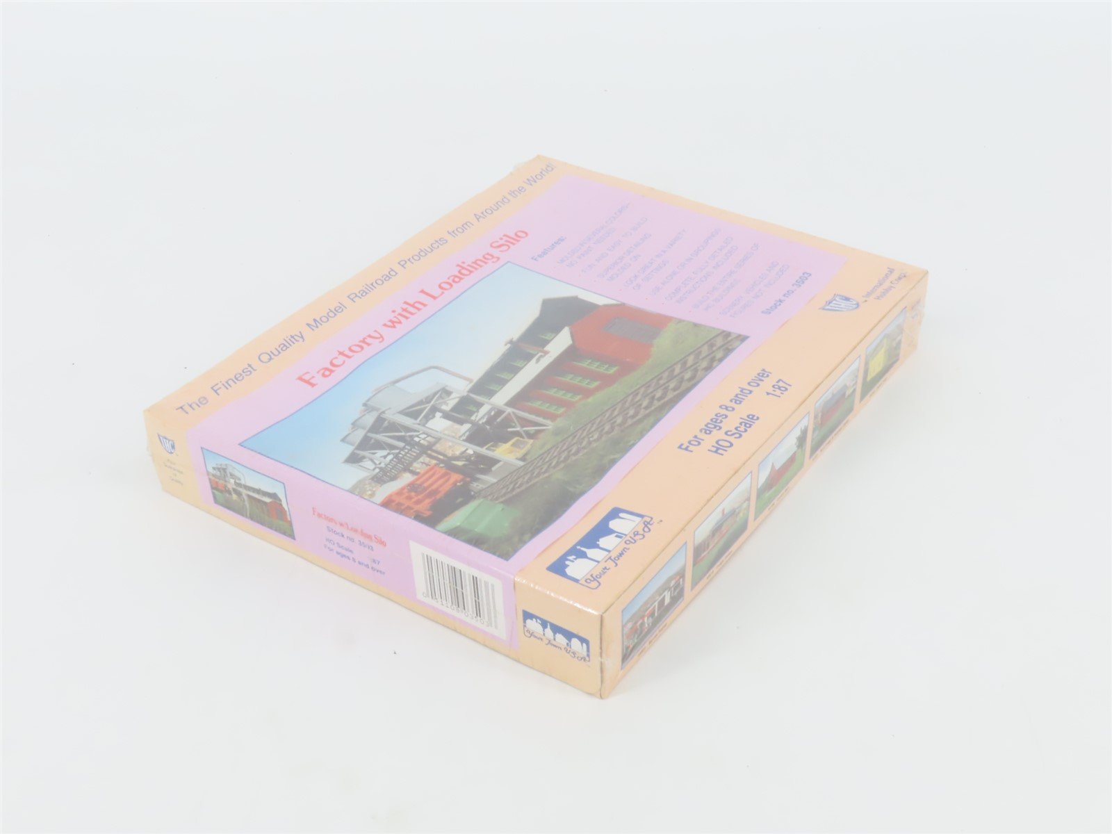 HO 1/87 Scale IHC Your Town USA Kit 3503 Factory w/ Loading Silo - SEALED