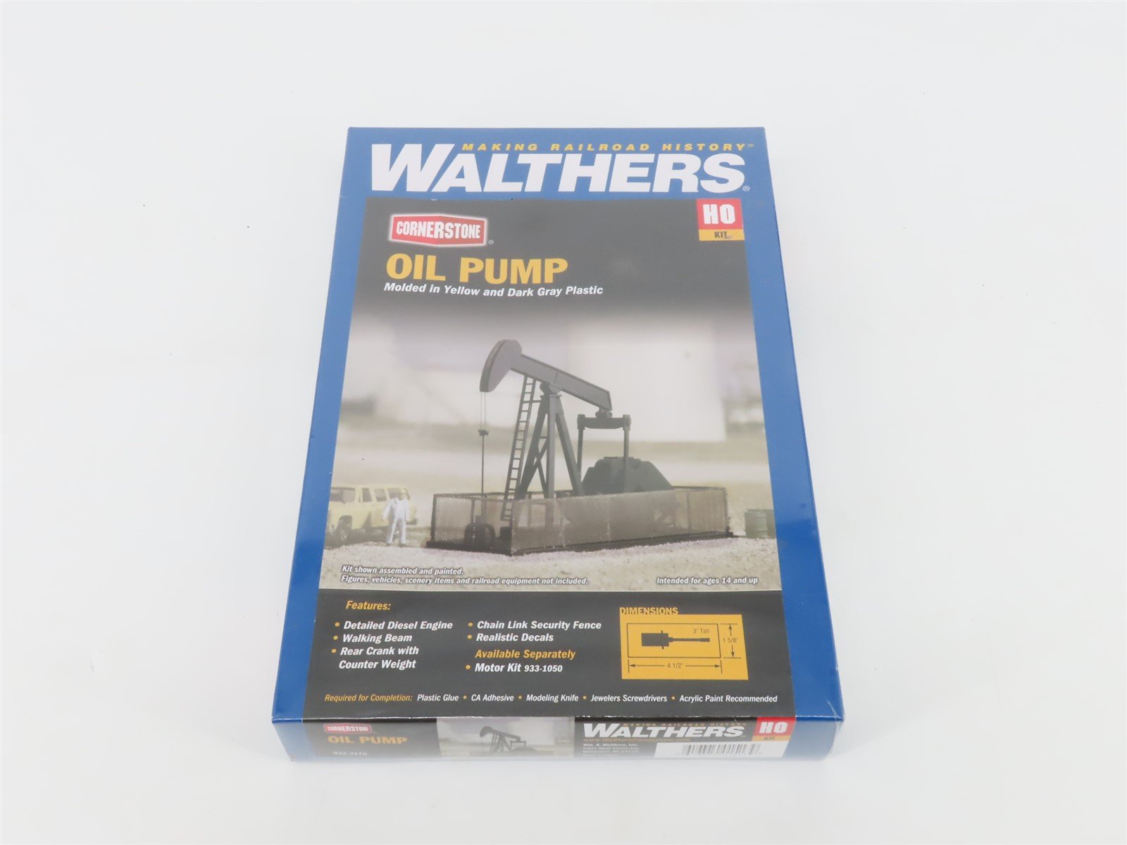 HO 1/87 Scale Walthers Cornerstone Kit 933-3170 Oil Pump - SEALED