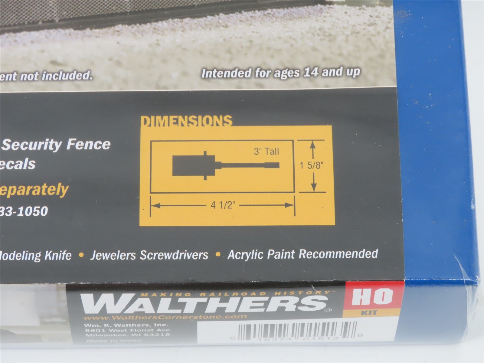 HO 1/87 Scale Walthers Cornerstone Kit 933-3170 Oil Pump - SEALED
