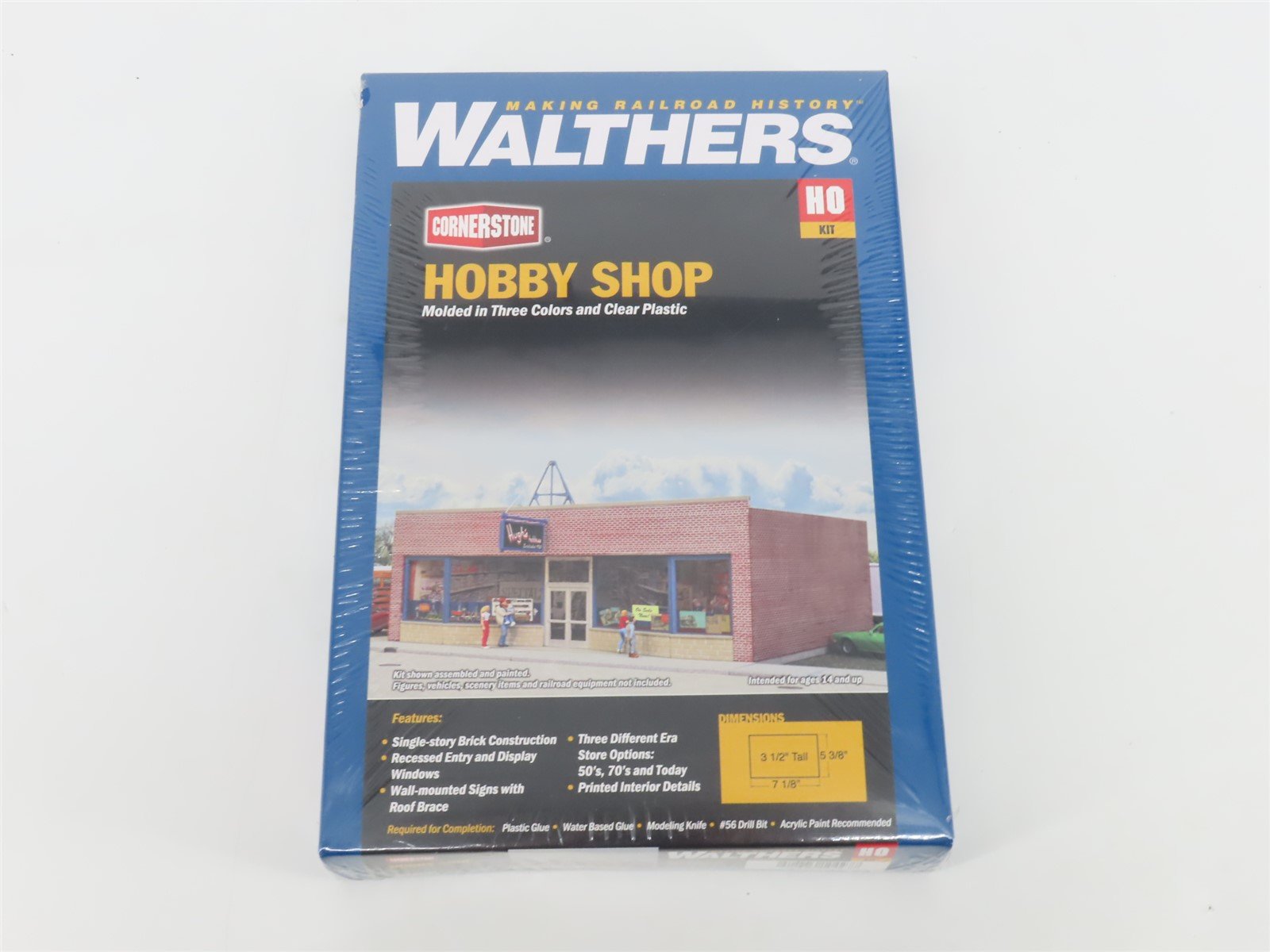 HO 1/87 Scale Walthers Cornerstone Kit 933-3475 Hobby Shop - SEALED