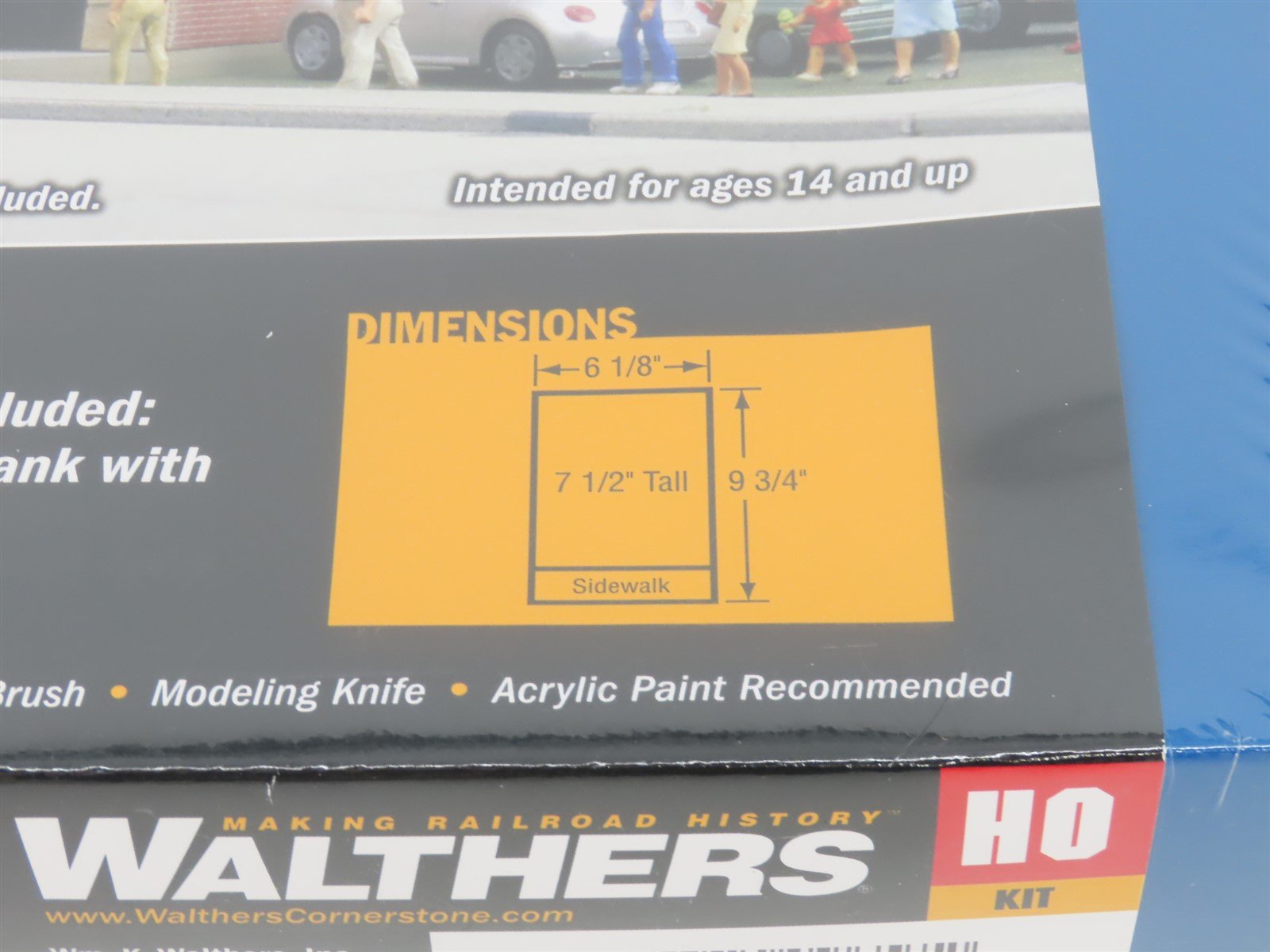HO 1/87 Scale Walthers Cornerstone Kit 933-3771 Rivoli Theater - SEALED