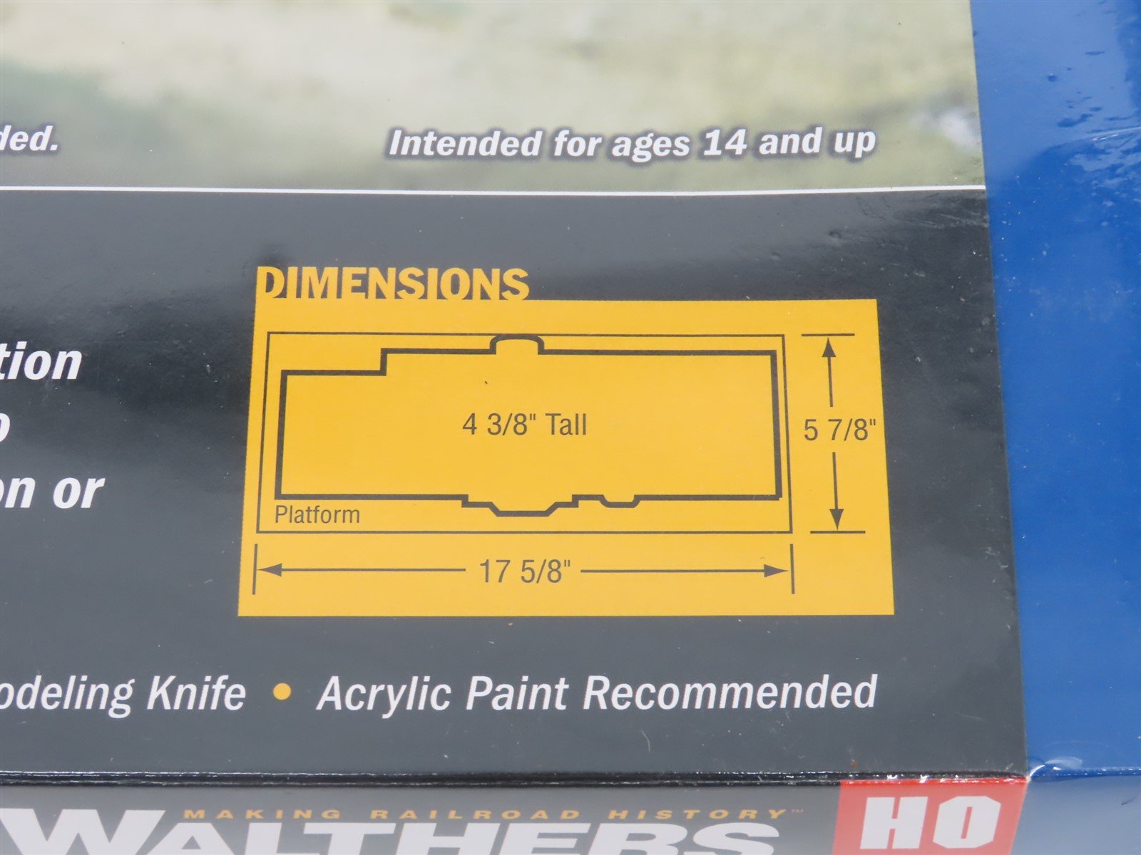 HO 1/87 Scale Walthers Cornerstone Kit 933-2904 City Station - SEALED