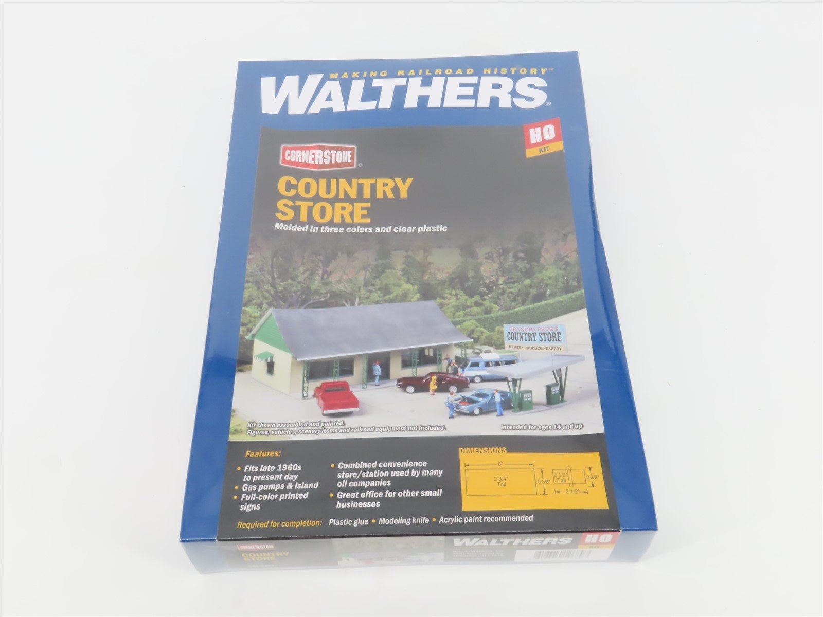 HO 1/87 Scale Walthers Cornerstone Kit 933-3491 Country Store - SEALED