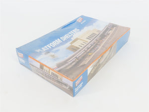 HO 1/87 Scale Walthers Cornerstone Kit 933-3175 Platform Shelters - SEALED