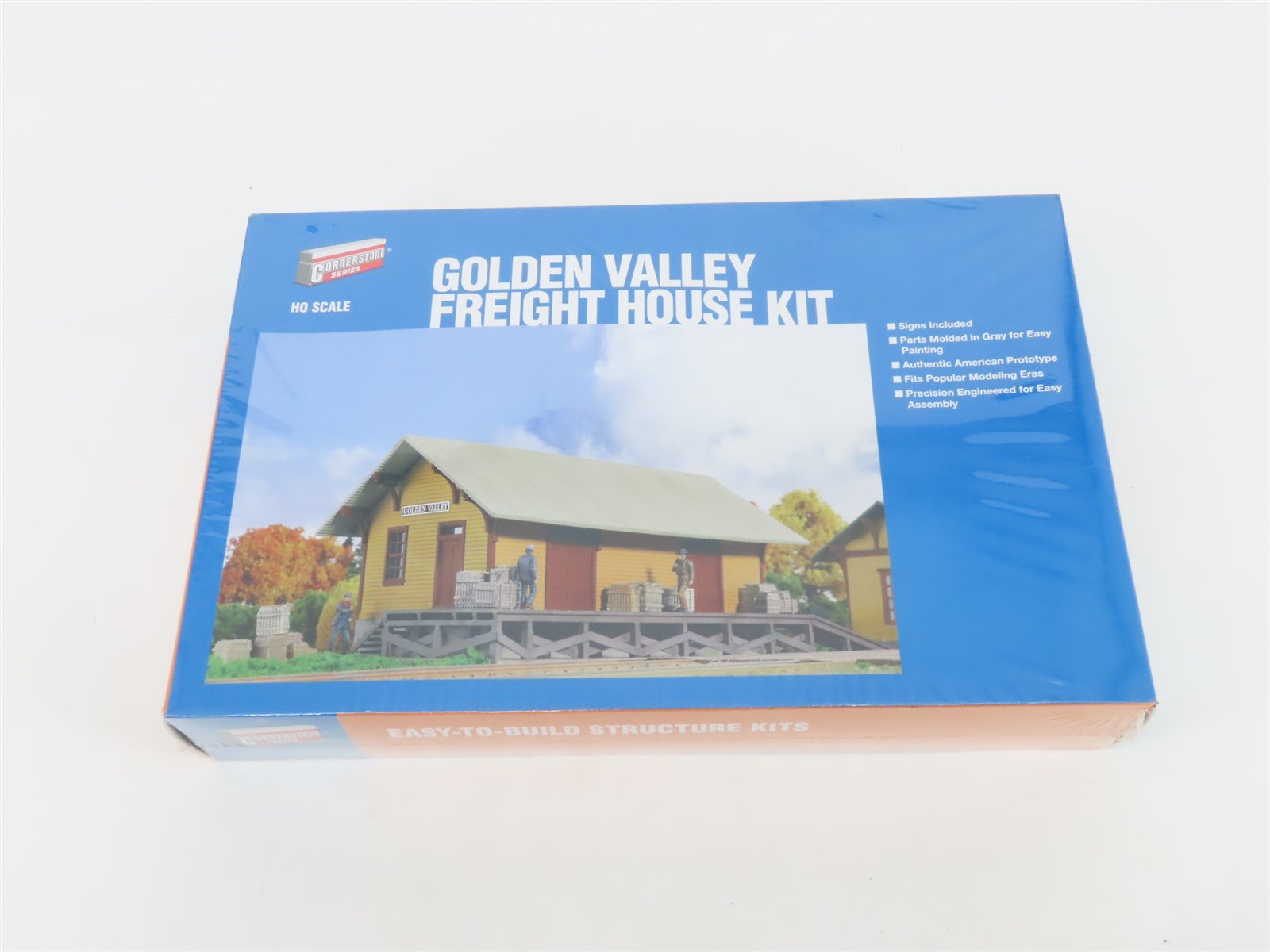 HO Scale Walthers Cornerstone Kit 933-3533 Golden Valley Freight House - SEALED