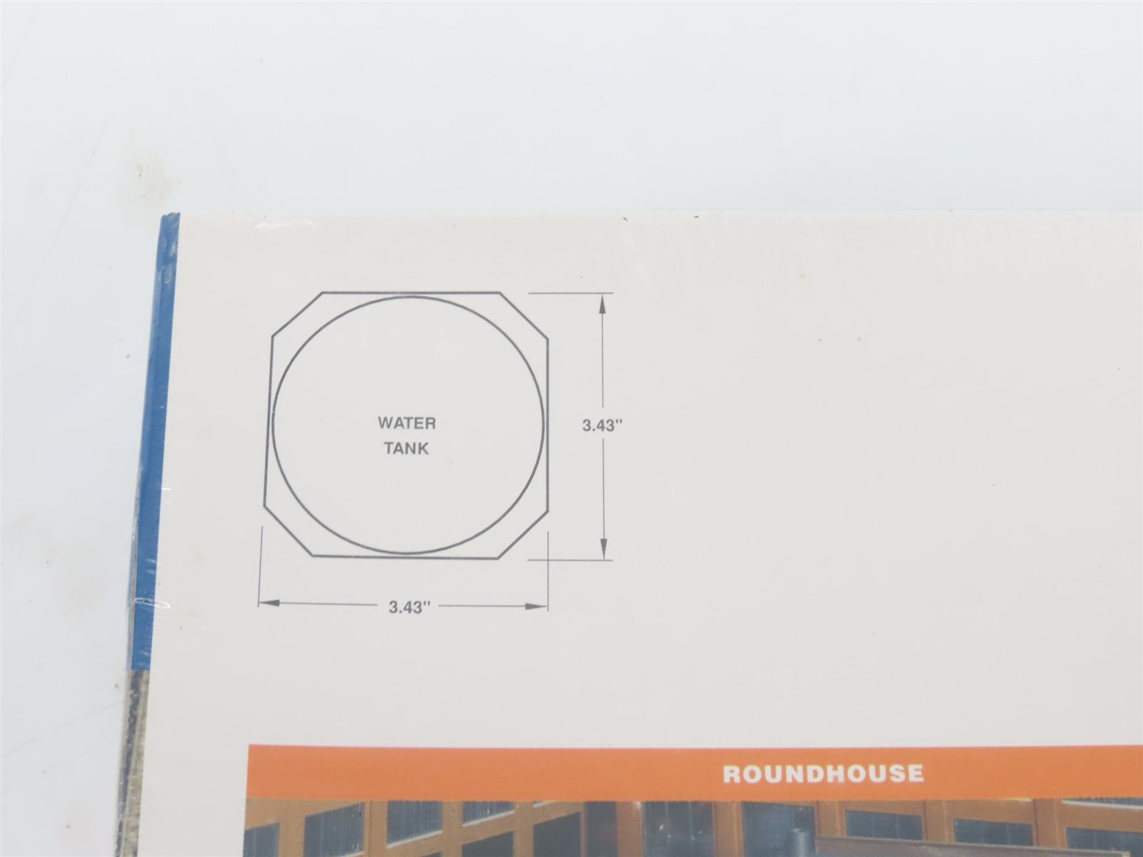 HO 1/87 Scale Walthers Cornerstone Kit 933-3043 Steel Water Tank - SEALED