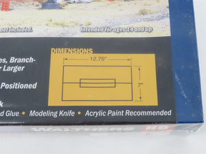 HO 1/87 Scale Walthers Cornerstone Kit 933-3007 2-Stall Engine House - SEALED