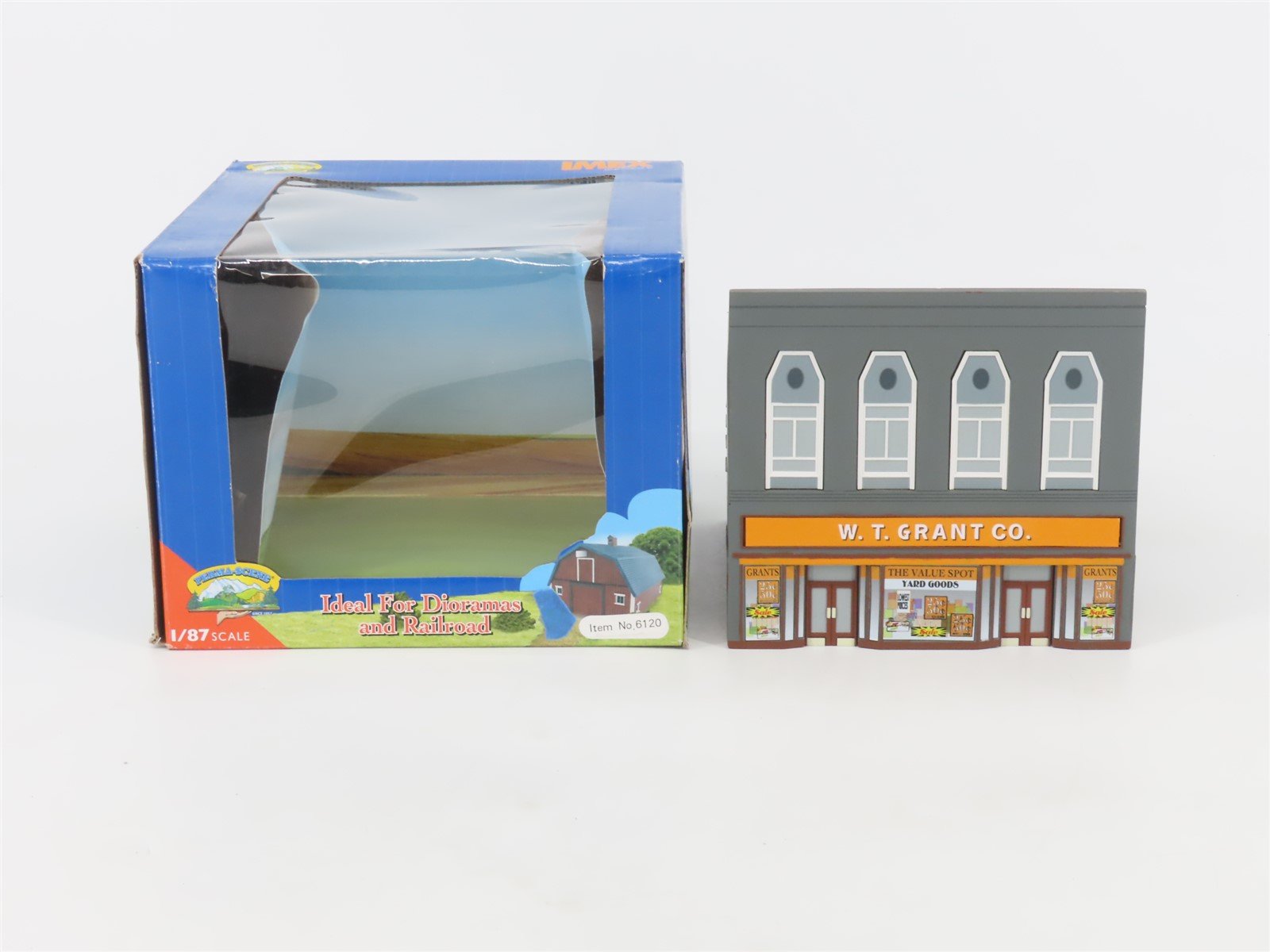HO 1/87 Scale IMEX Perma-Scene 6120 W.T. Grant Co.