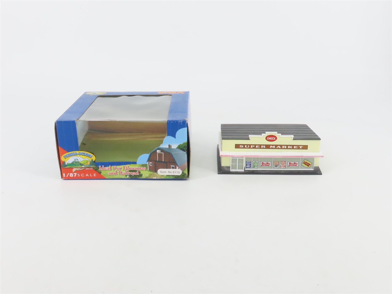 HO 1/87 Scale IMEX Perma-Scene 6110 Supermarket