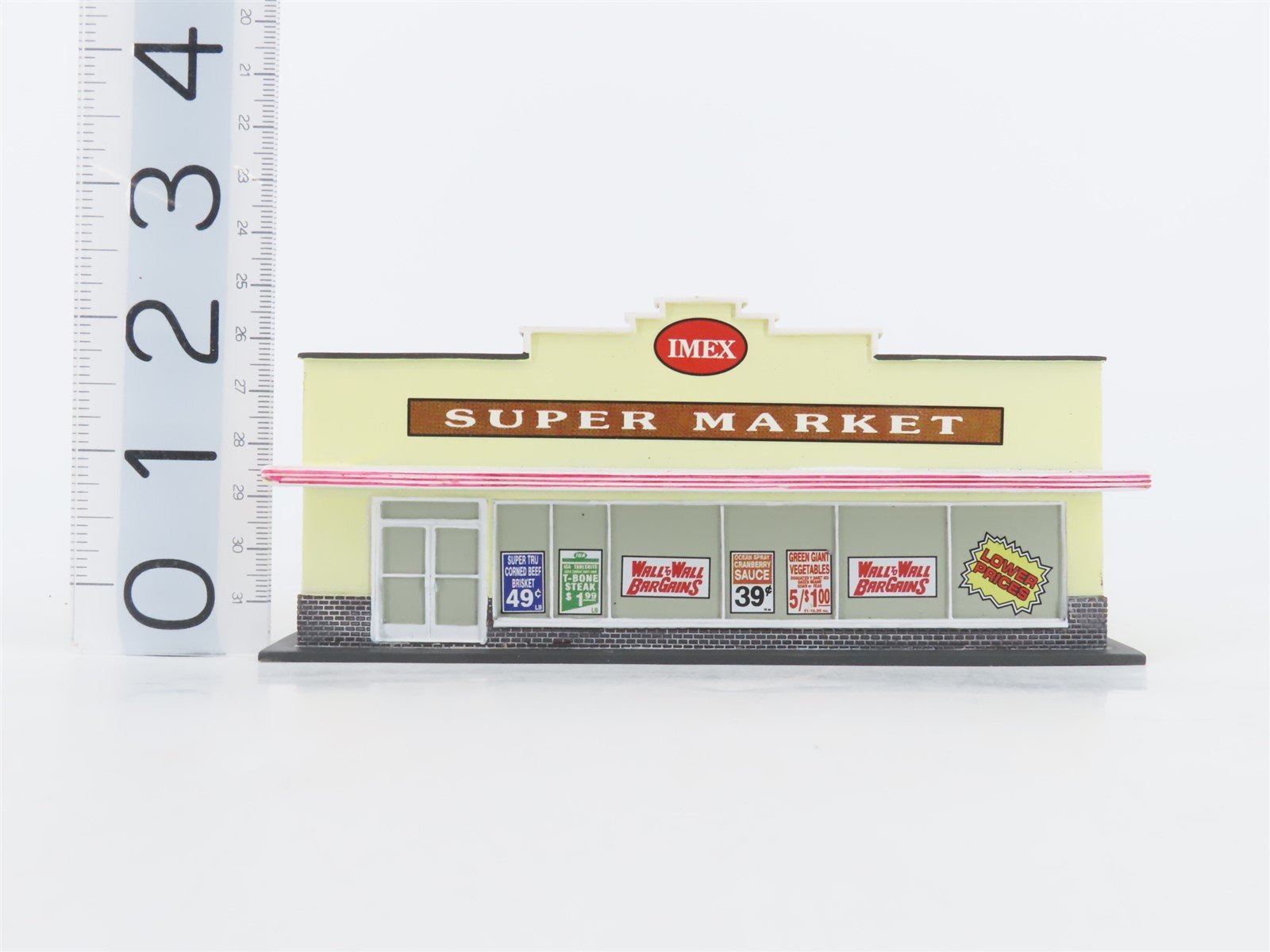 HO 1/87 Scale IMEX Perma-Scene 6110 Supermarket