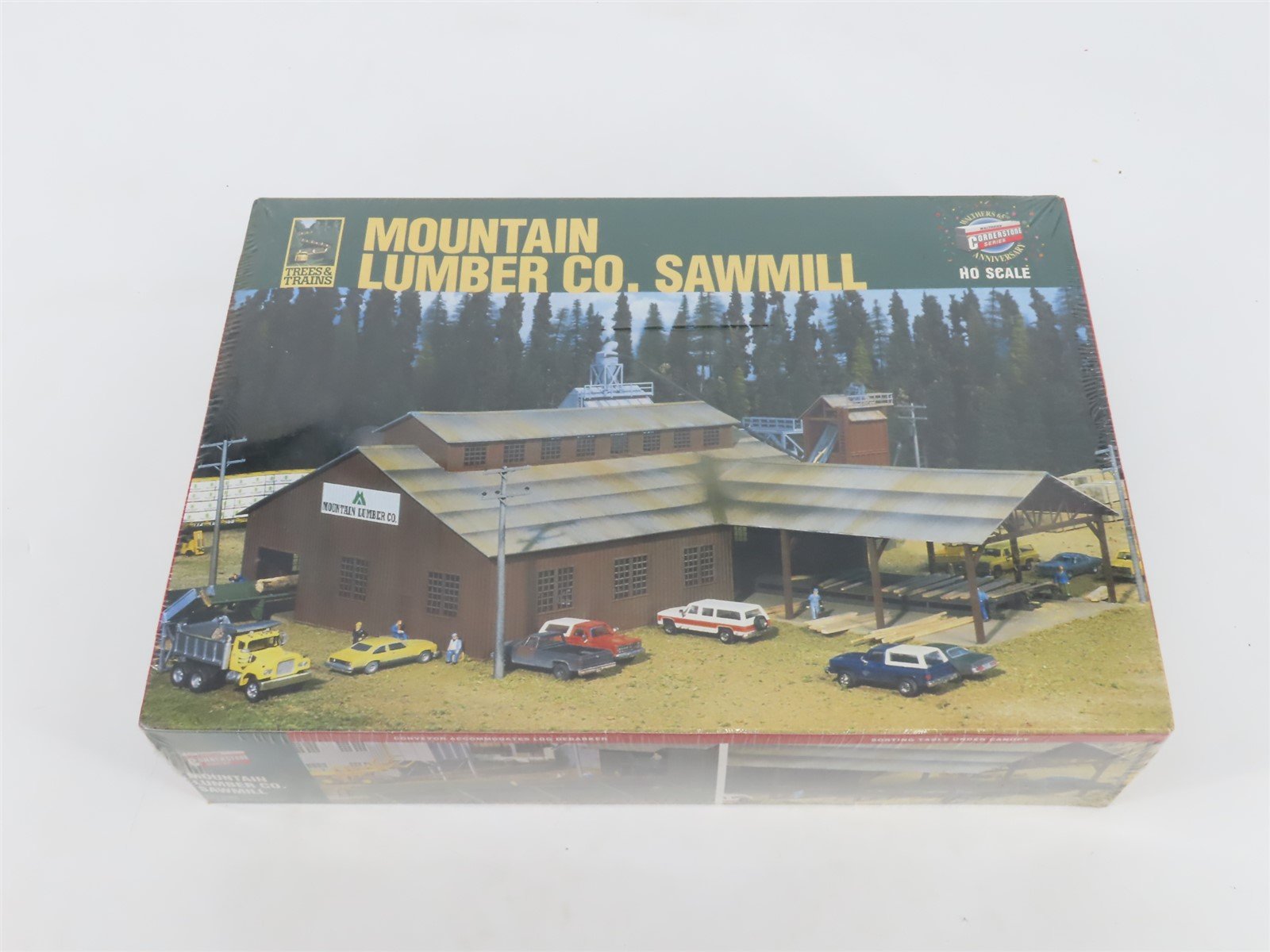 HO Walthers Trees & Trains Kit 933-3058 Mountain Lumber Co. Sawmill - SEALED