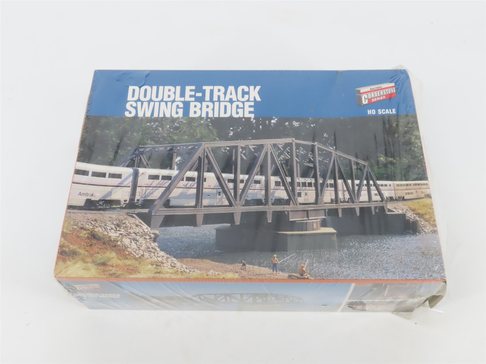 HO Scale Walthers Cornerstone Kit 933-3088 Double-Track Swing Bridge - SEALED