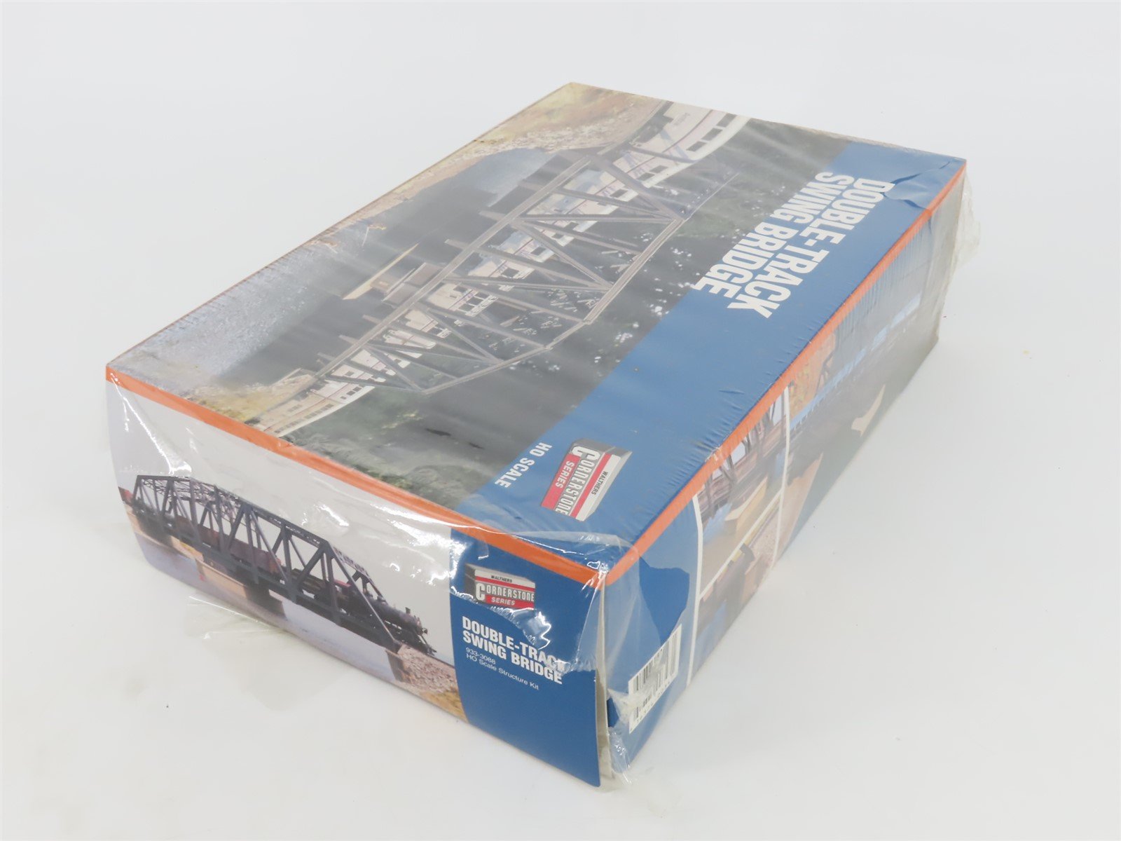 HO Scale Walthers Cornerstone Kit 933-3088 Double-Track Swing Bridge - SEALED