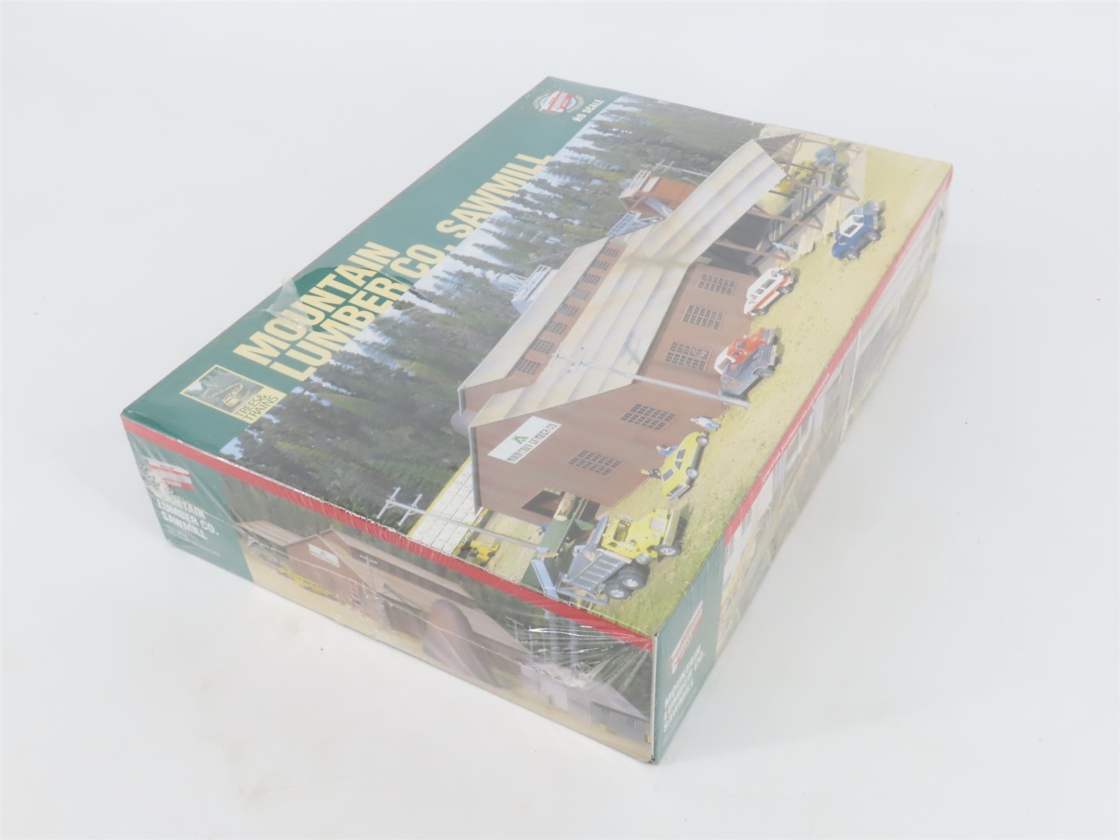 HO Walthers Trees & Trains Kit 933-3058 Mountain Lumber Co. Sawmill - SEALED