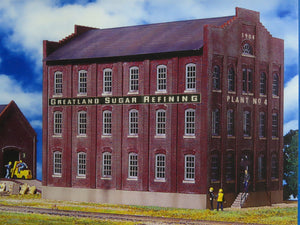 HO Scale Walthers Cornerstone Kit 933-3092 Greatland Sugar Refining - SEALED